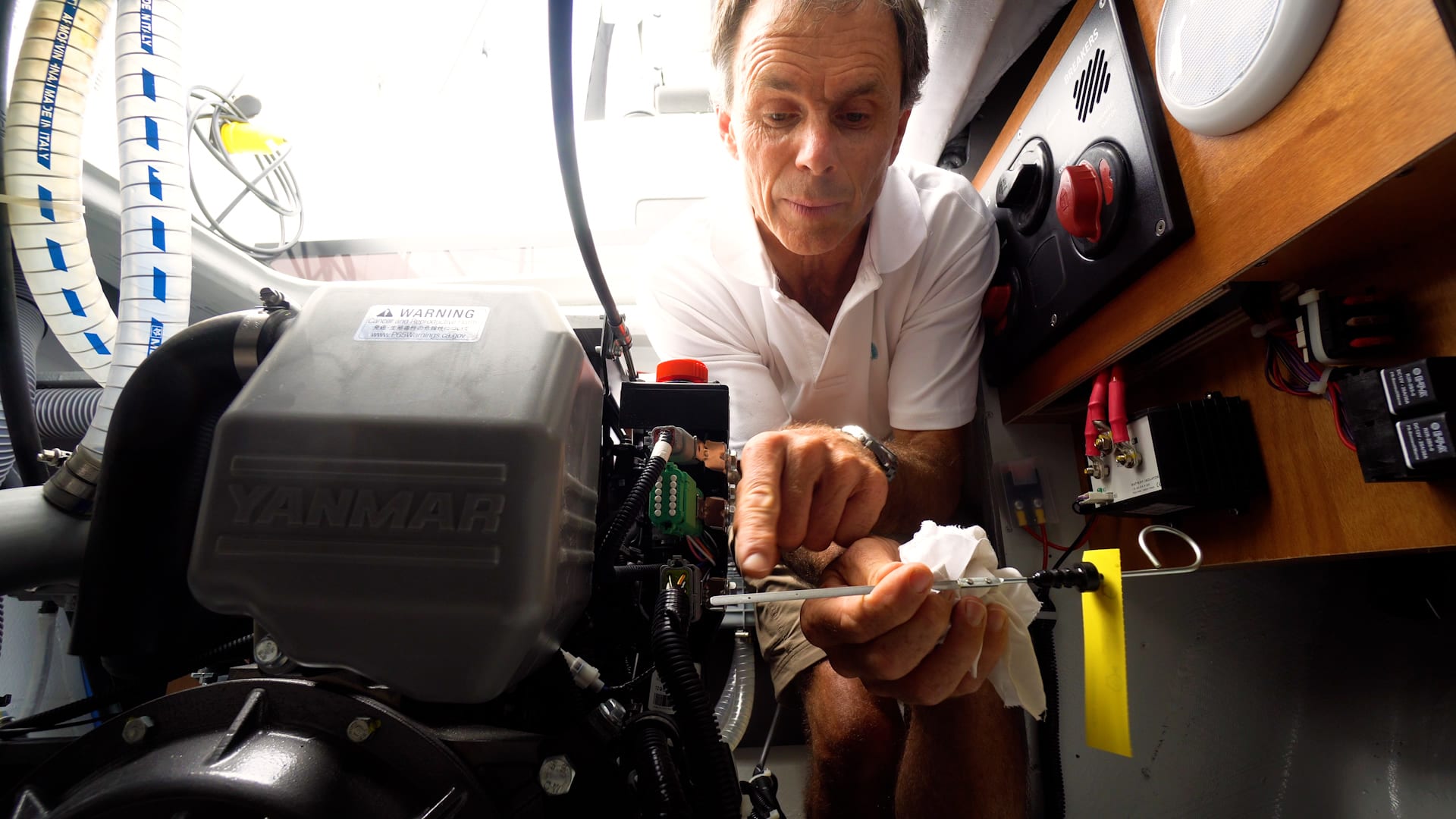How to perform routine engine maintenance