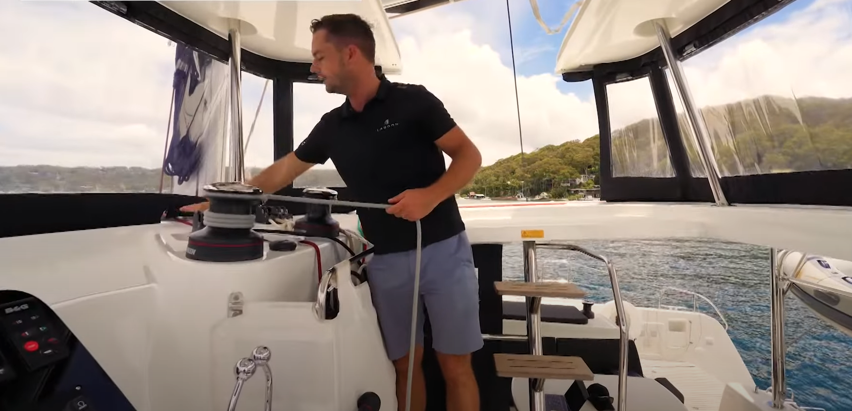 Inspire and Learn Series Furl the Jib Genoa TMG Lagoon Catamarans Australia